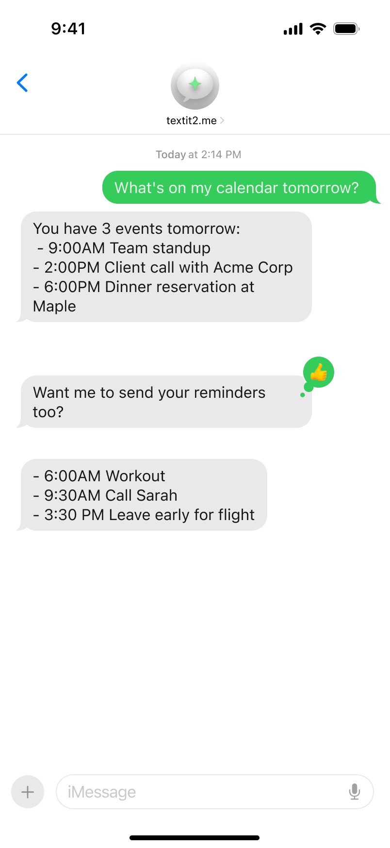 App screenshot