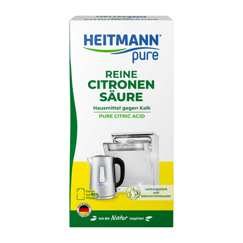 Heitmann pure Czysty kwas cytrynowy w proszku 350g