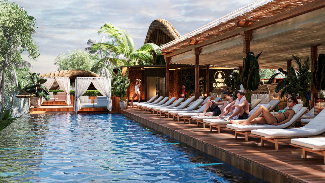 Apartment in BUDDHA Club House in Canggu, Berawa