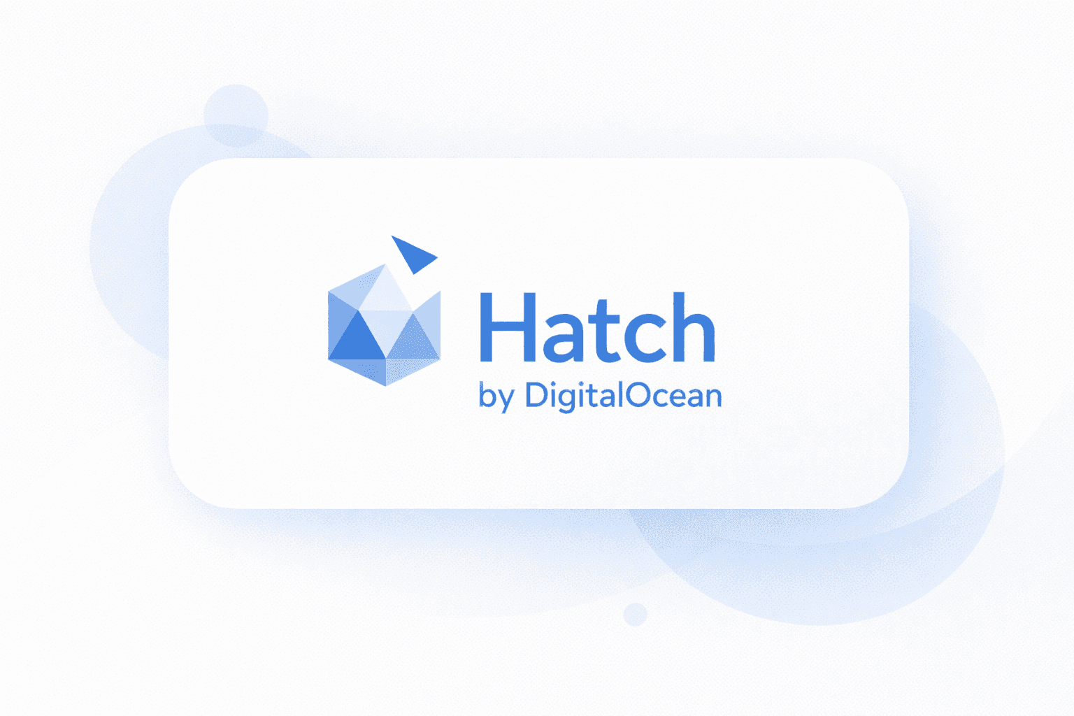 DigitalOcean Hatch Startup Credits