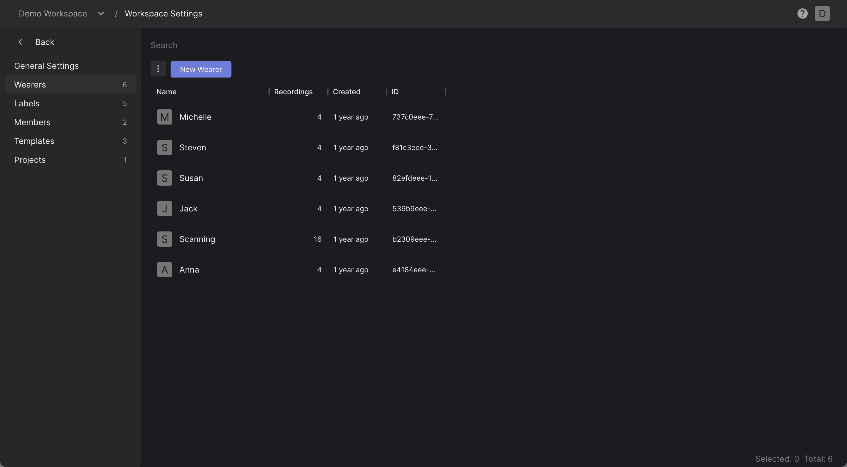 Screenshot illustrating the filters.