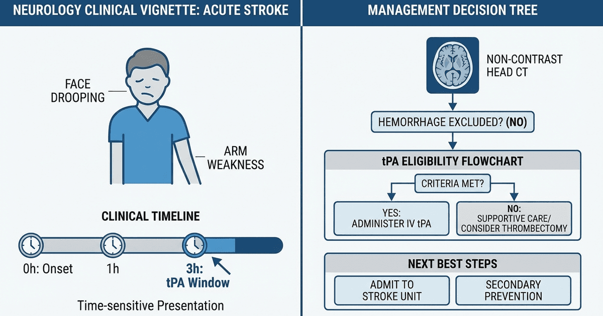 Cover: How to Study Neurology for USMLE Step 2 CK 2026: High-Yield Topics, Clinical Vignette Strategy and Exam Checklist