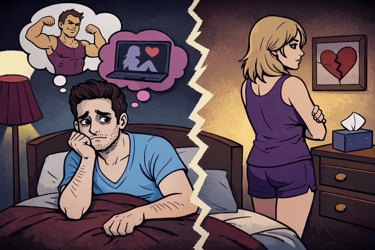 My wife watches porn