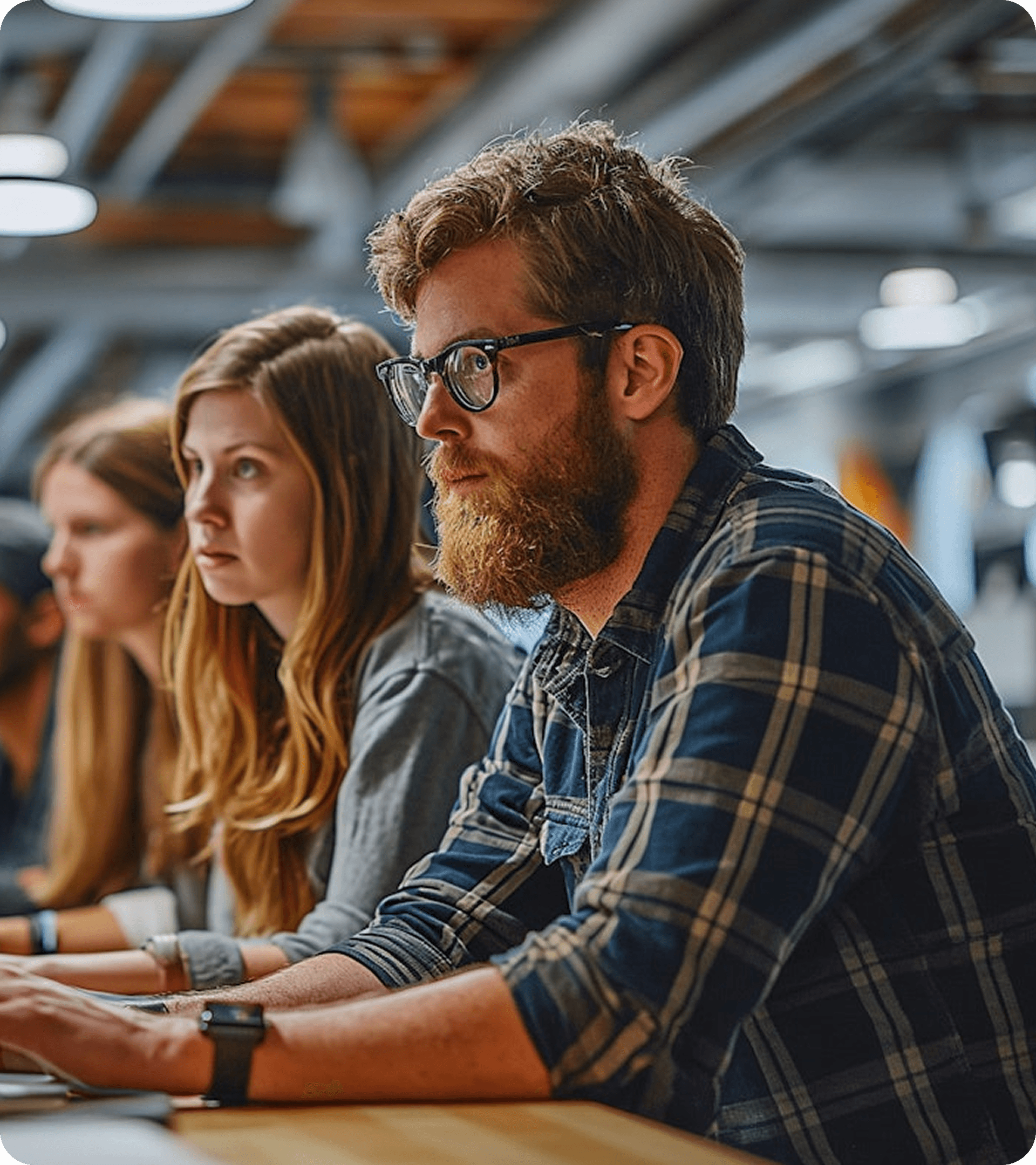 Focused Teamwork in a Tech-Driven Office