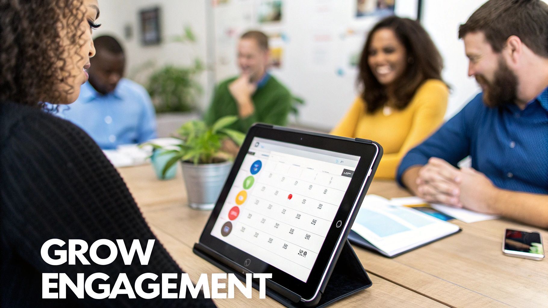 Group Members Engaged