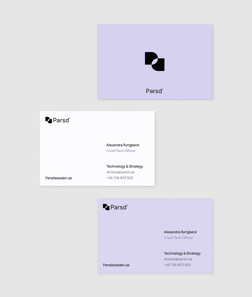 parsd business cards