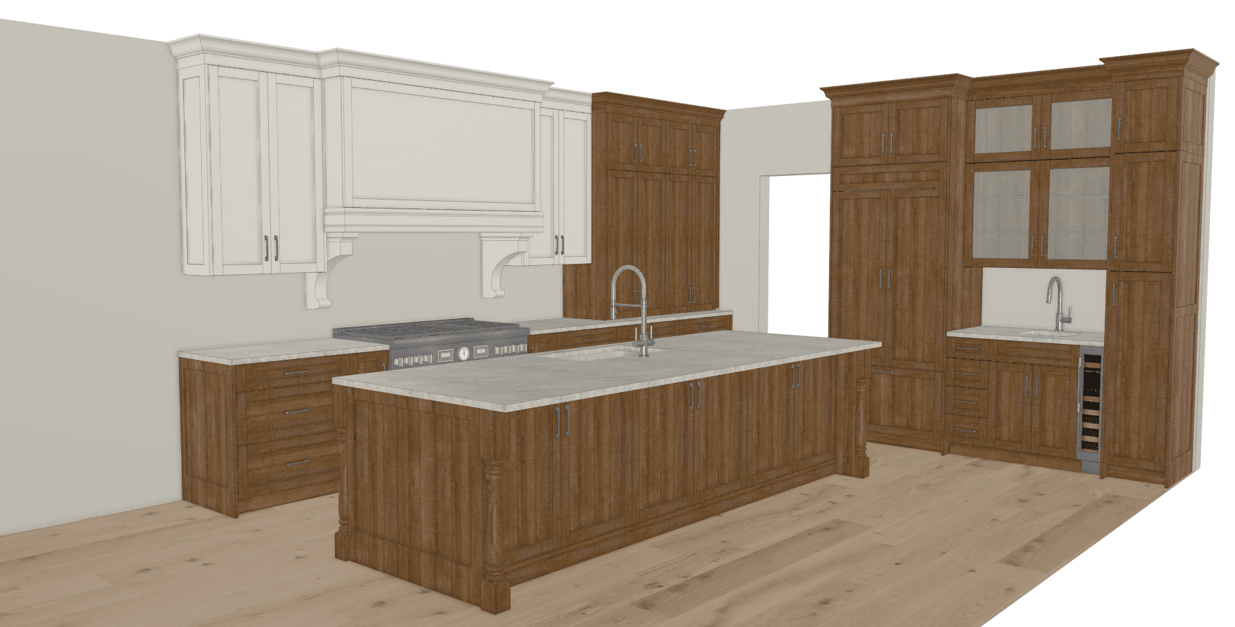 CAD Line Drawing
