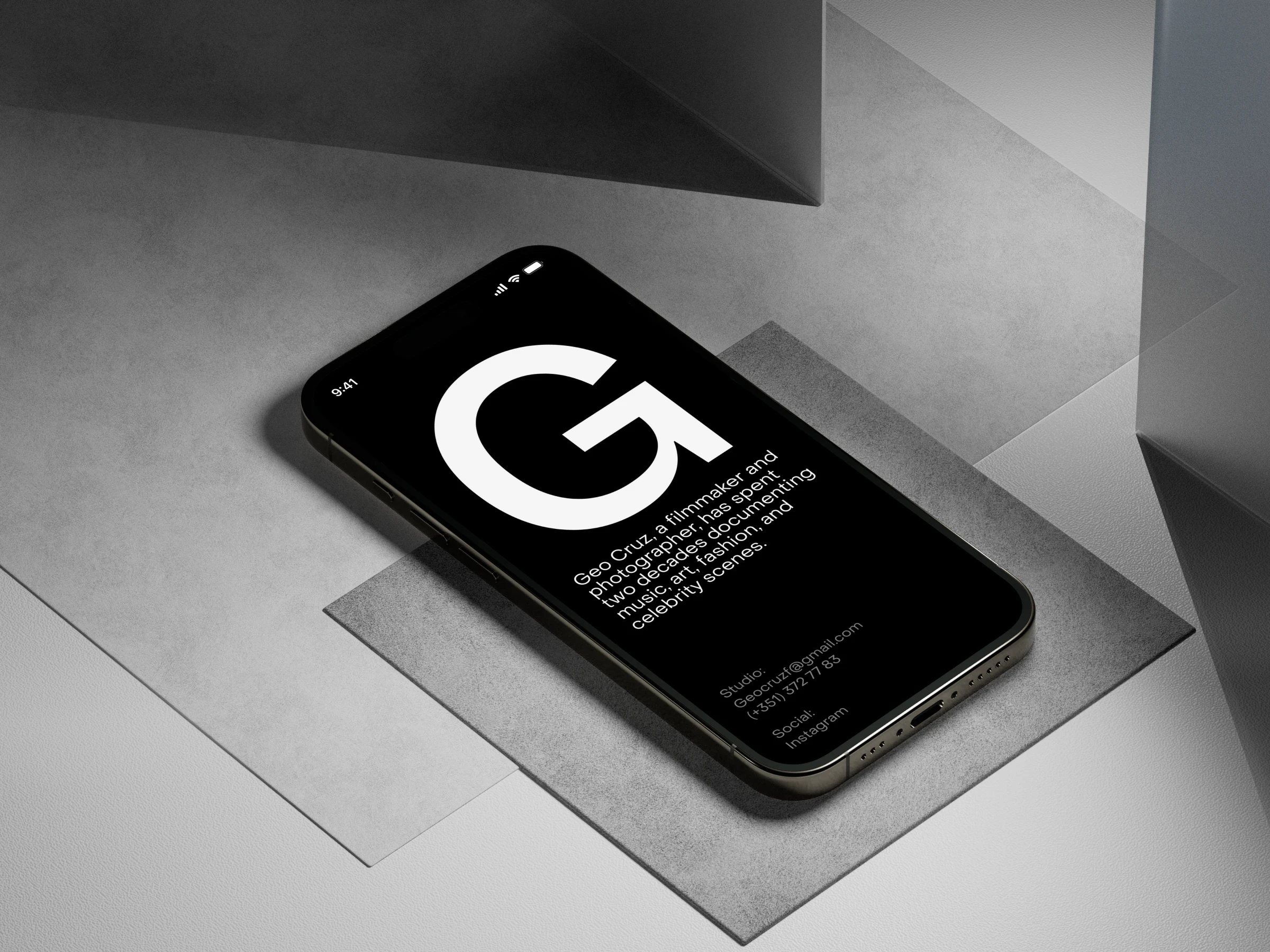 Isometric iPhone Mockup