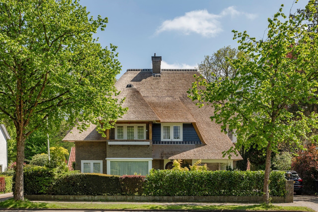 Overzichtsfoto van project Koh Hulsebosch Naarden - Rietdekkersbedrijf van Dijk Putten