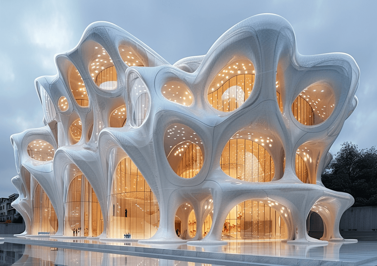 Cellular Facade, independent facade study, 2026