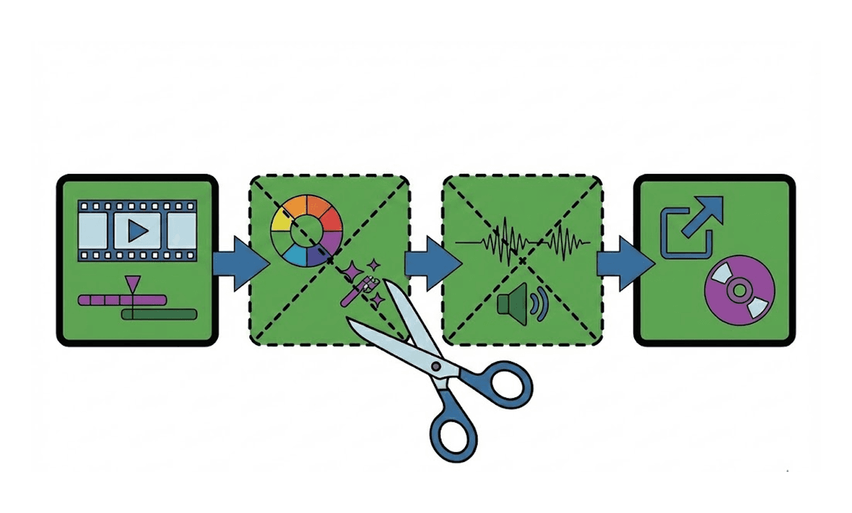 Beginner-friendly AI video editing workflow in Adobe Premiere Pro using Premiere Assistant to streamline edits.