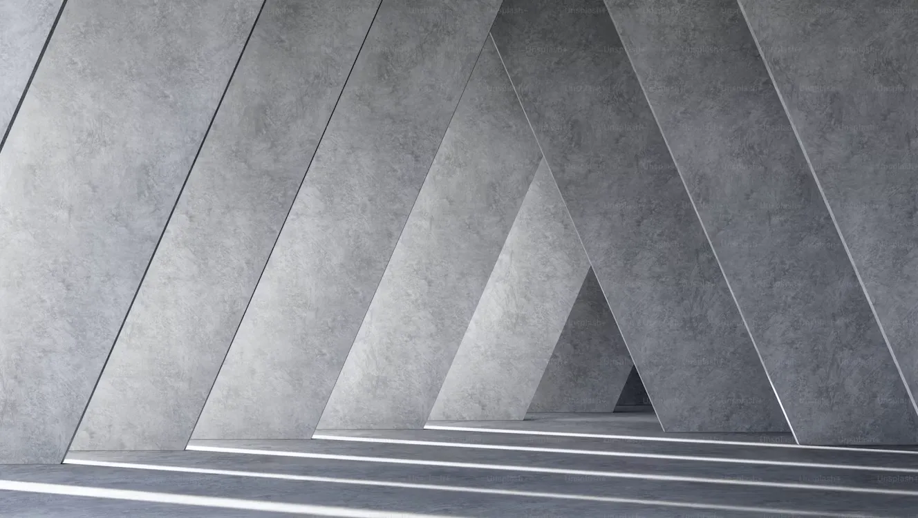 A figure in the darkness of an abstract painting