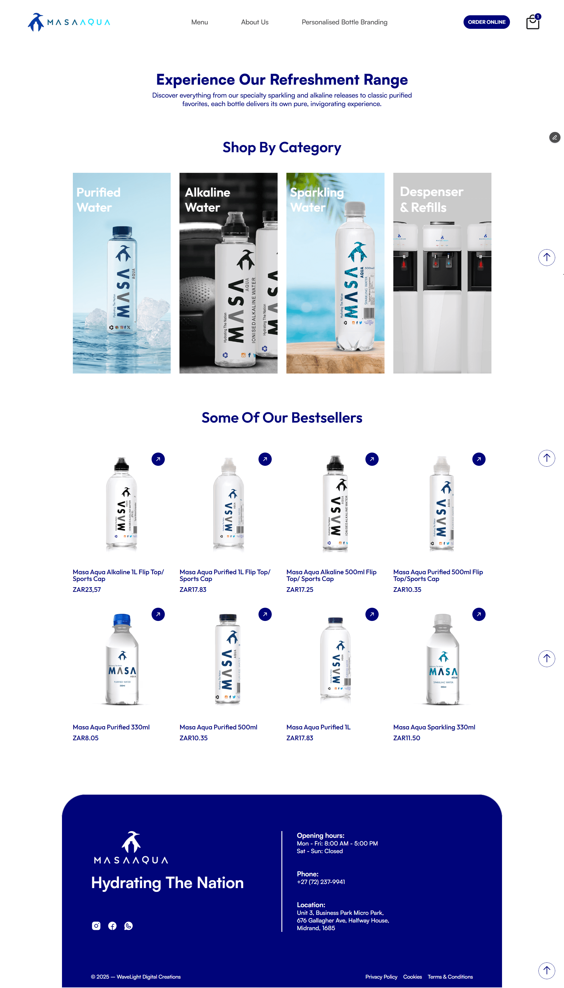 Book a free website design strategy call — WaveLight Johannesburg