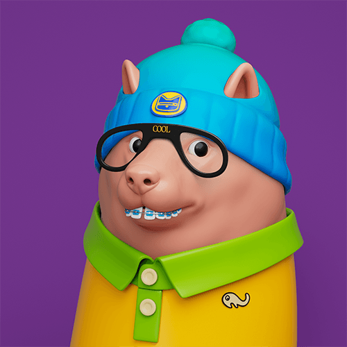 Shiba Inu in polo shirt