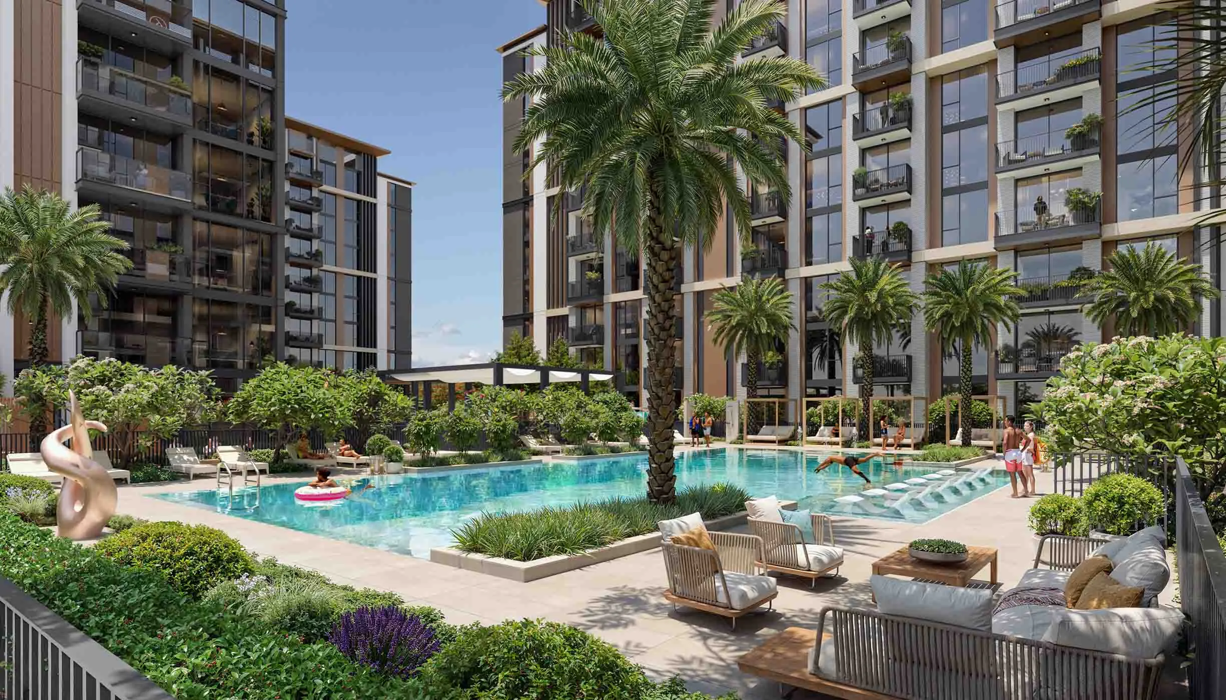 Windsor house 1 amenities at dubai south