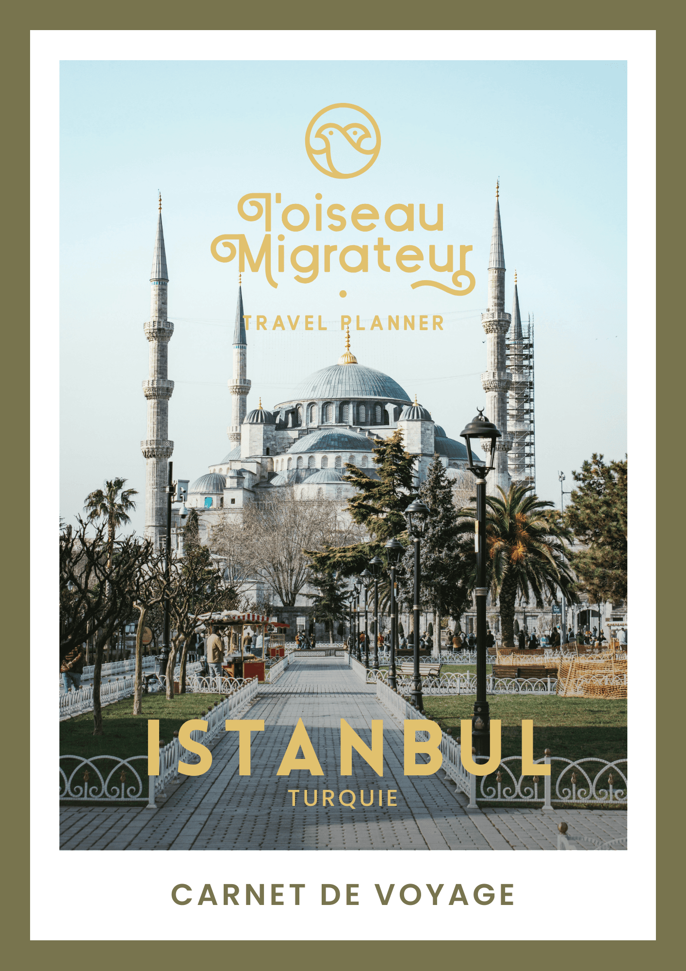 Carnet de voyage de L'oiseau Migrateur Travel Planner