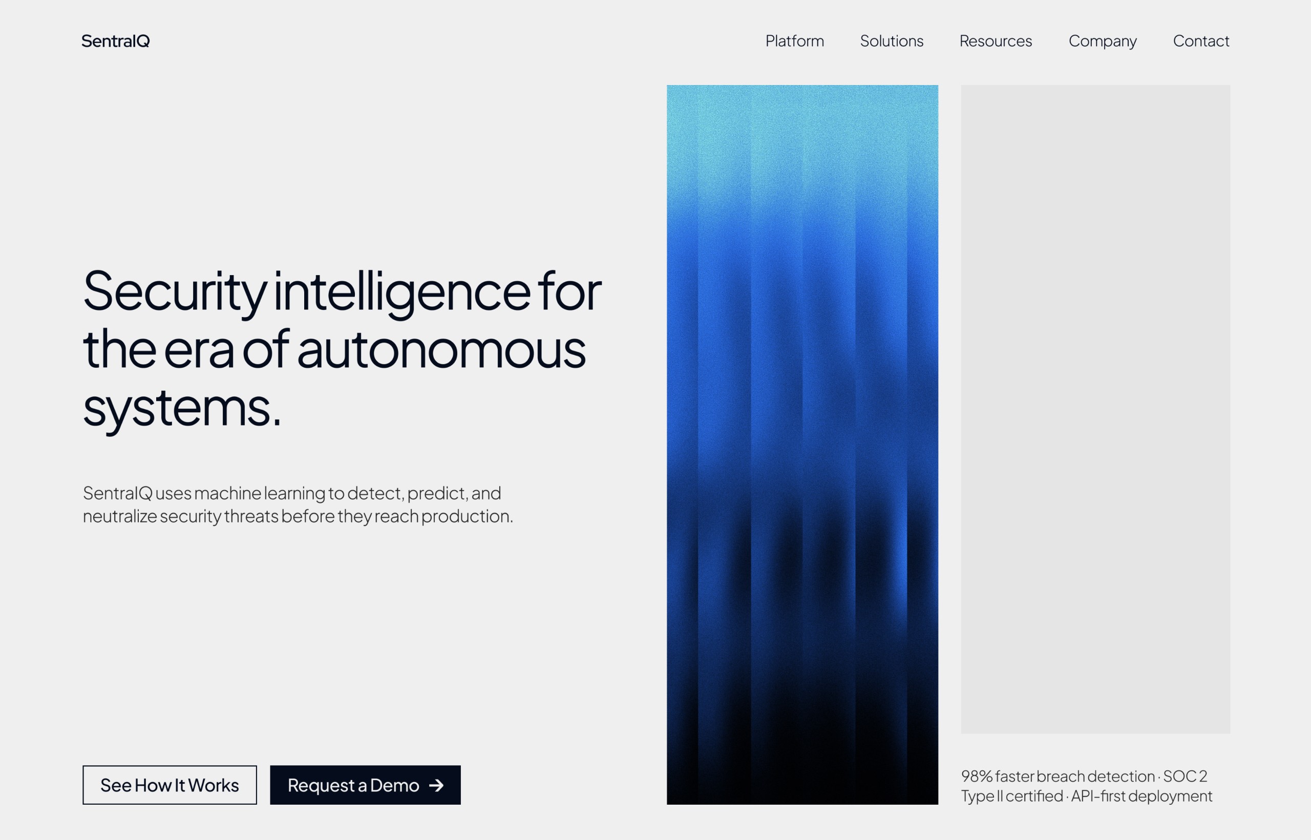 Website design screenshot