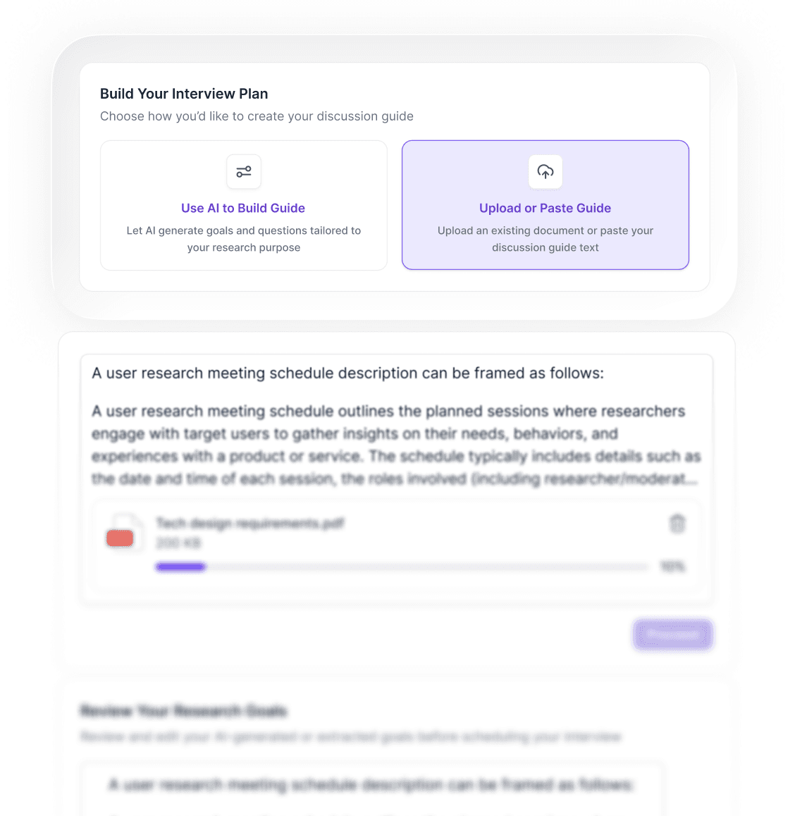 Moderated Testing Illustration