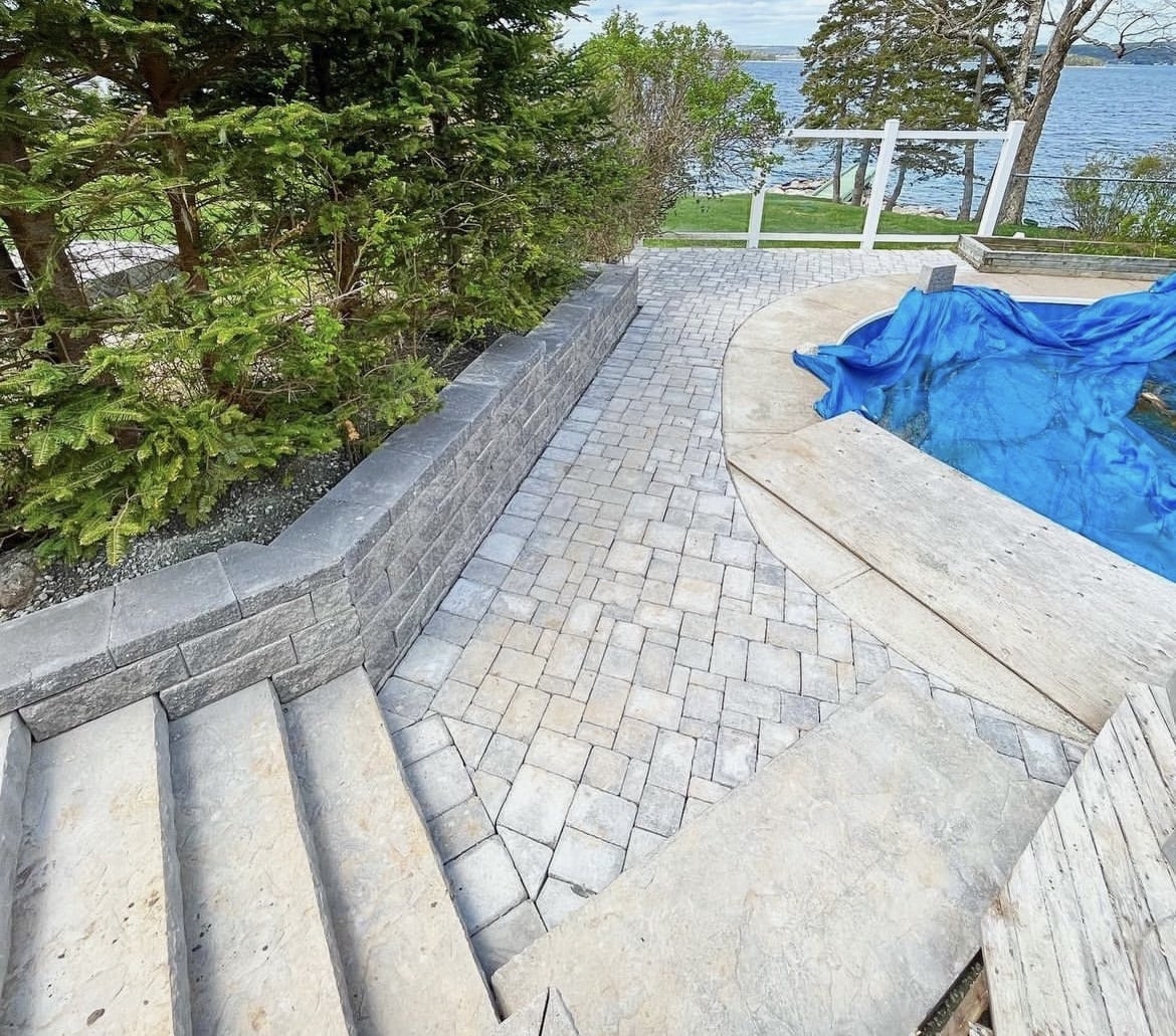 Stone patioe