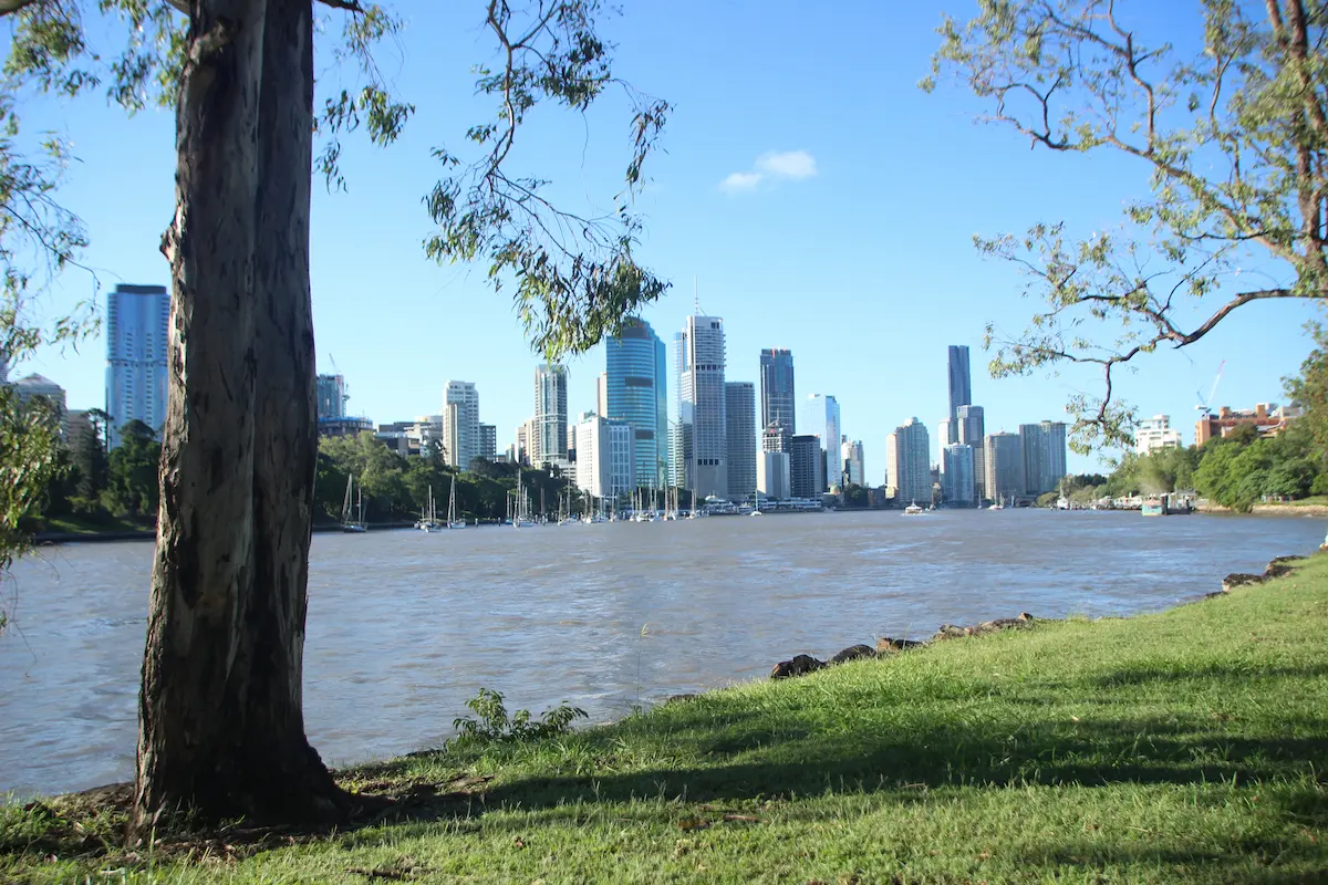Beautiful landscape and city view of River Oaks.