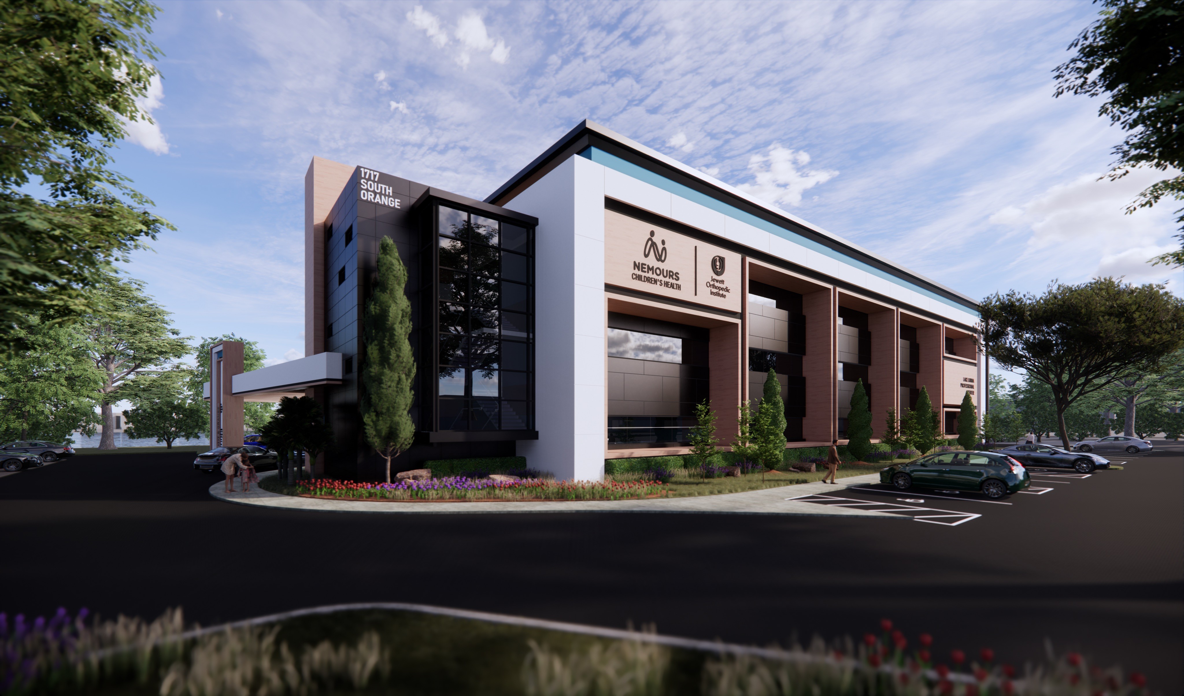Modern medical office interior renovation in Orlando