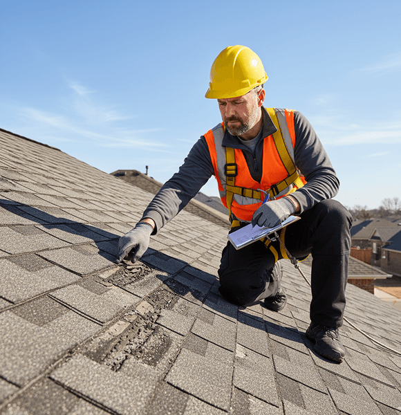 Manufacturer certification documents and a hard hat on construction plans.