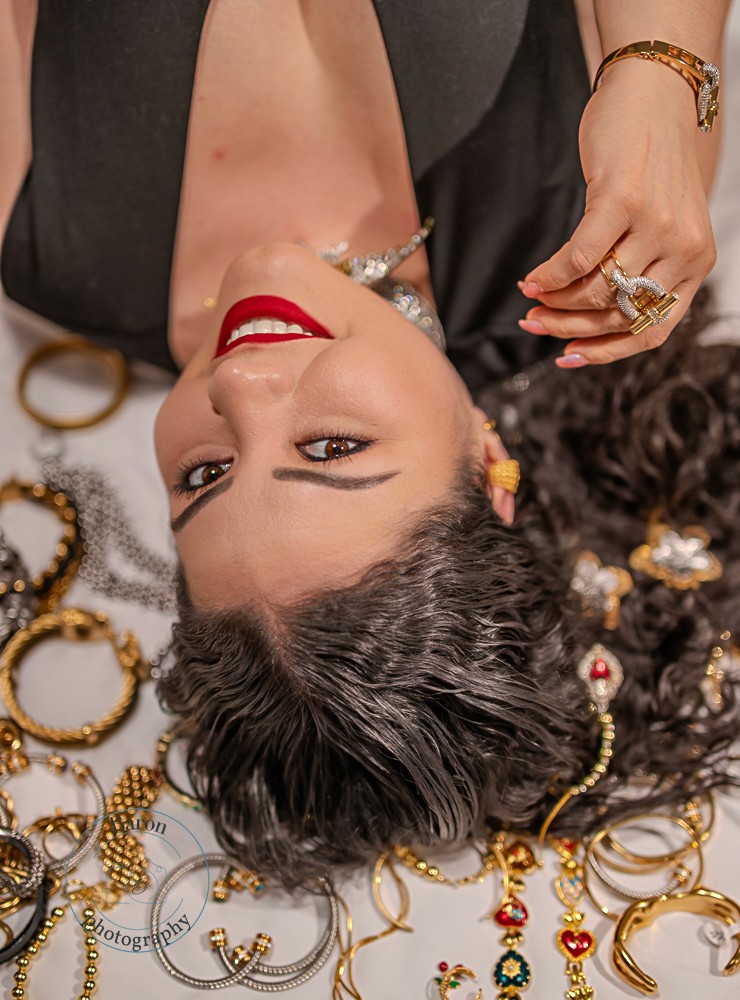 female entrepreneur in her element