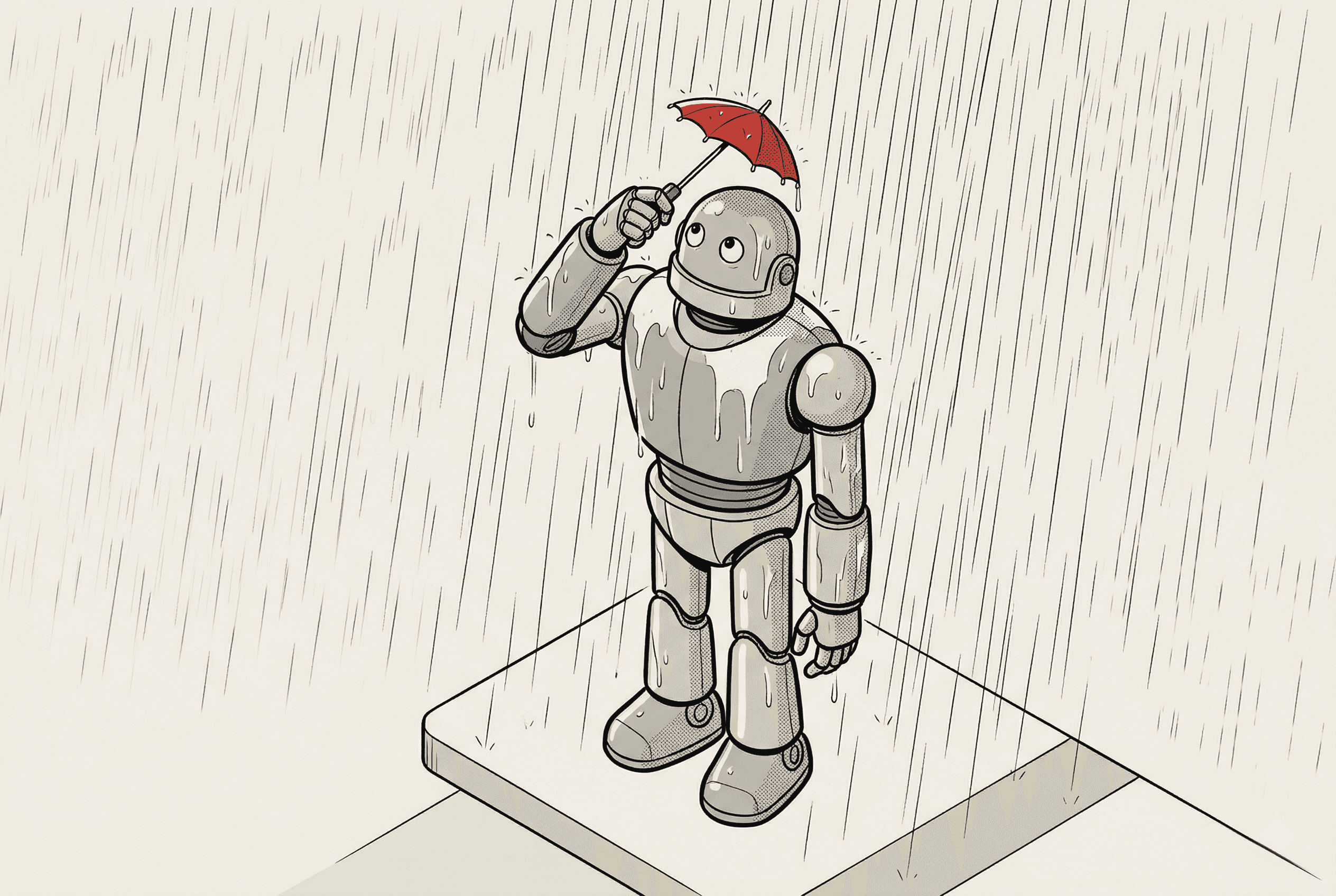 Abstract wavy lines in purple and yellow