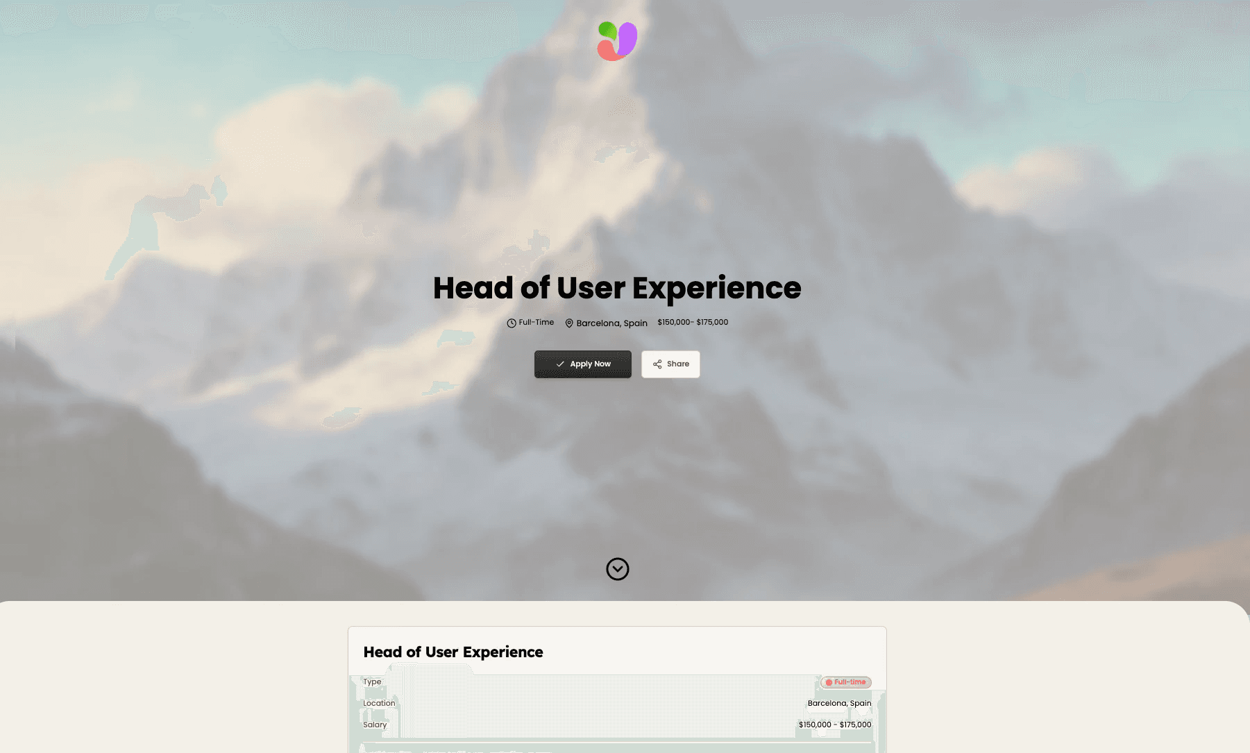 Modern application experience - Happlicant