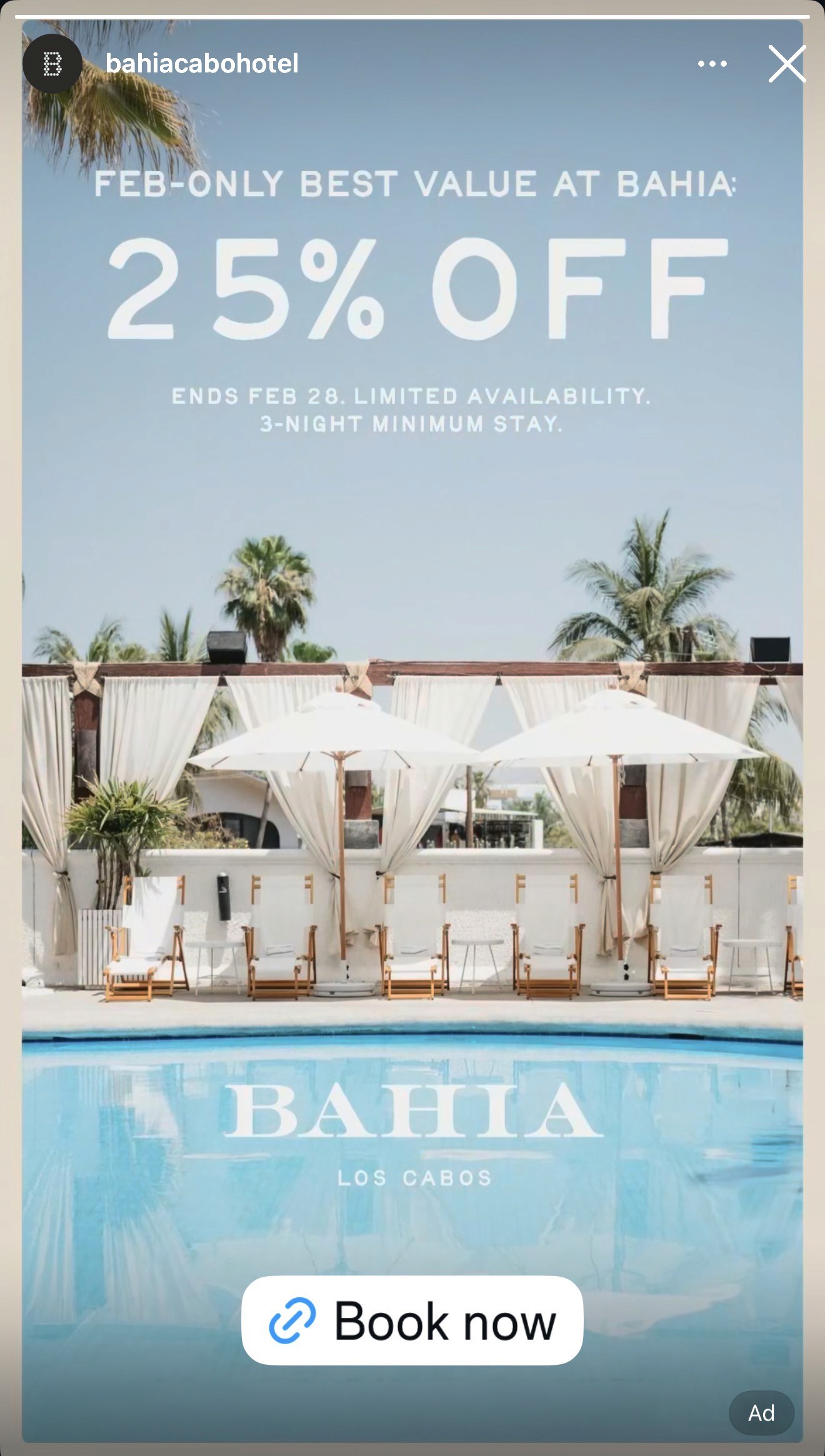Bahia Hotel & Beach House, Promotional Offer
