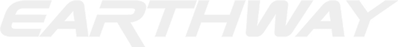 Text design featuring the word "Earthway" in a stylized, modern font, displaying shades of teal and gray.