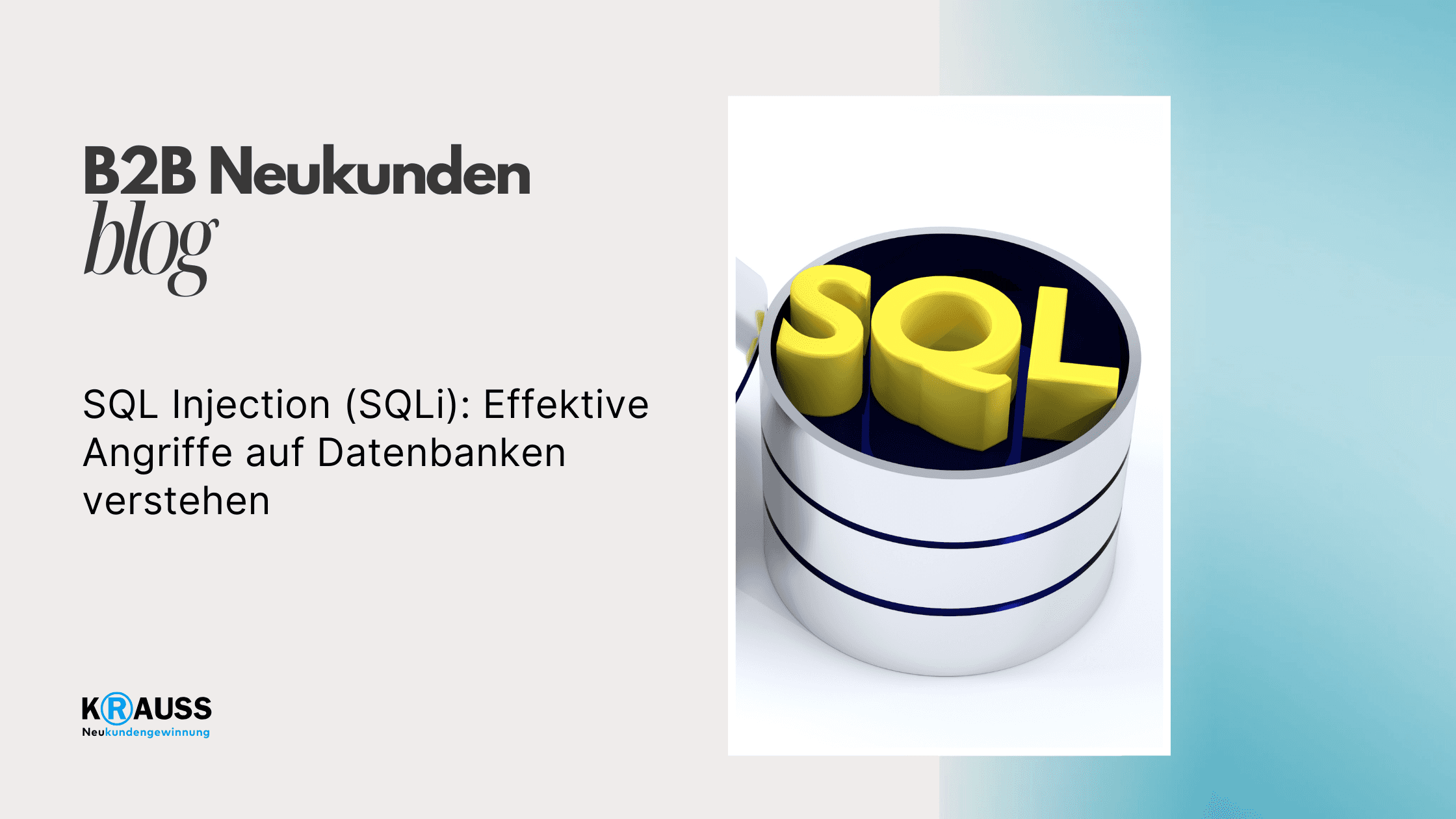 KRAUSS Neukundengewinnung