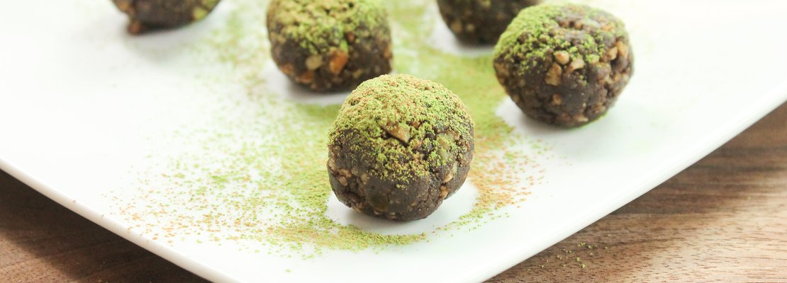 antioxidant rich matcha bites