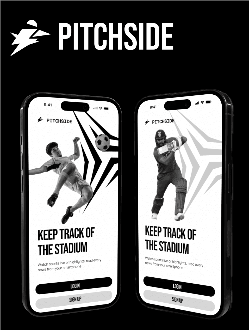 Pitchside: A Sports App for Football and Cricket Enthusiasts