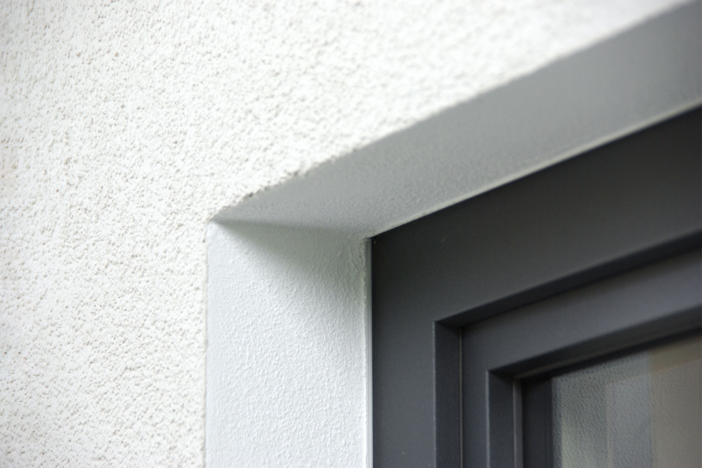 Leibungsdetail, Putzvarianten