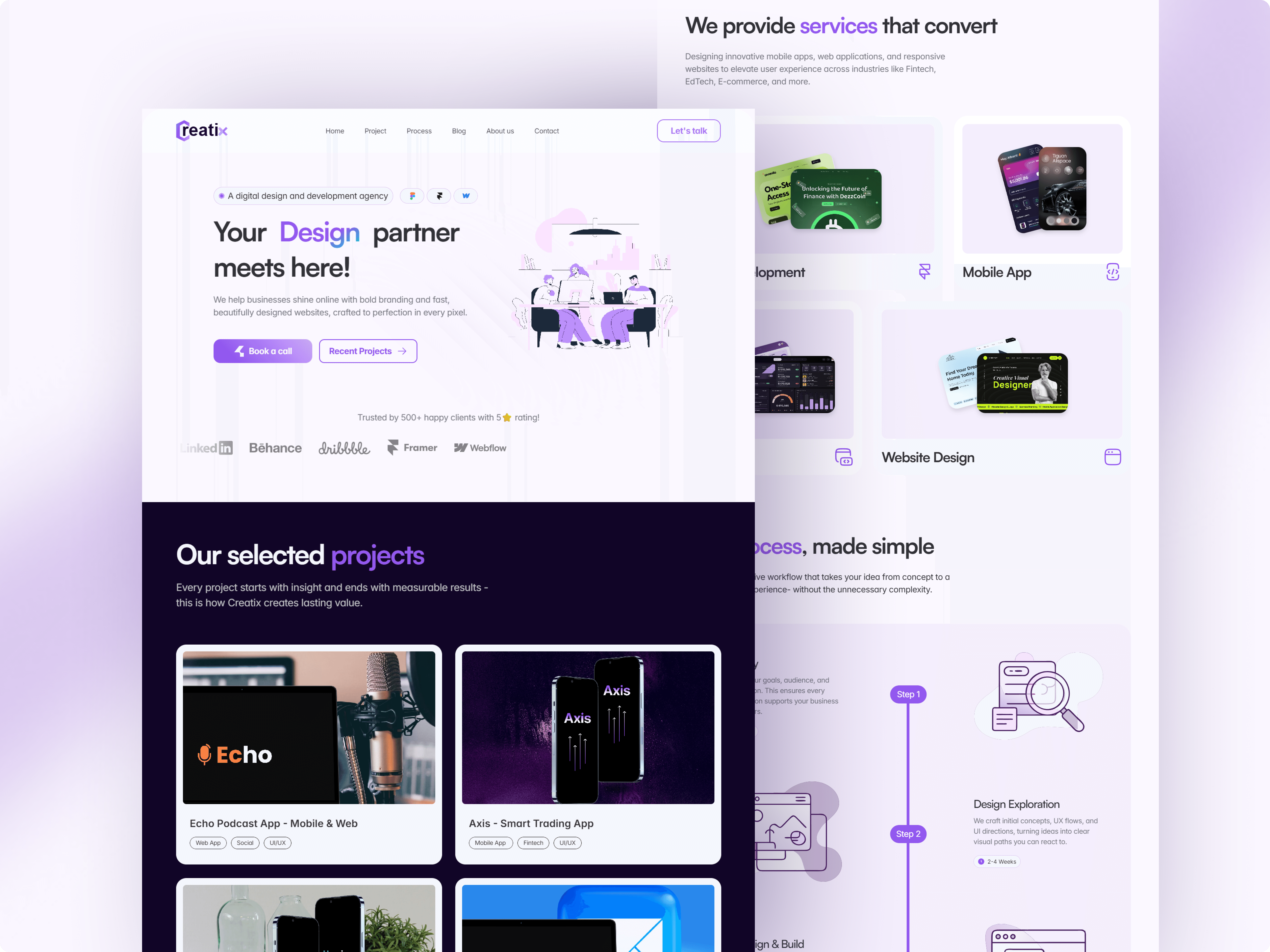 Creatix hero image for better visual