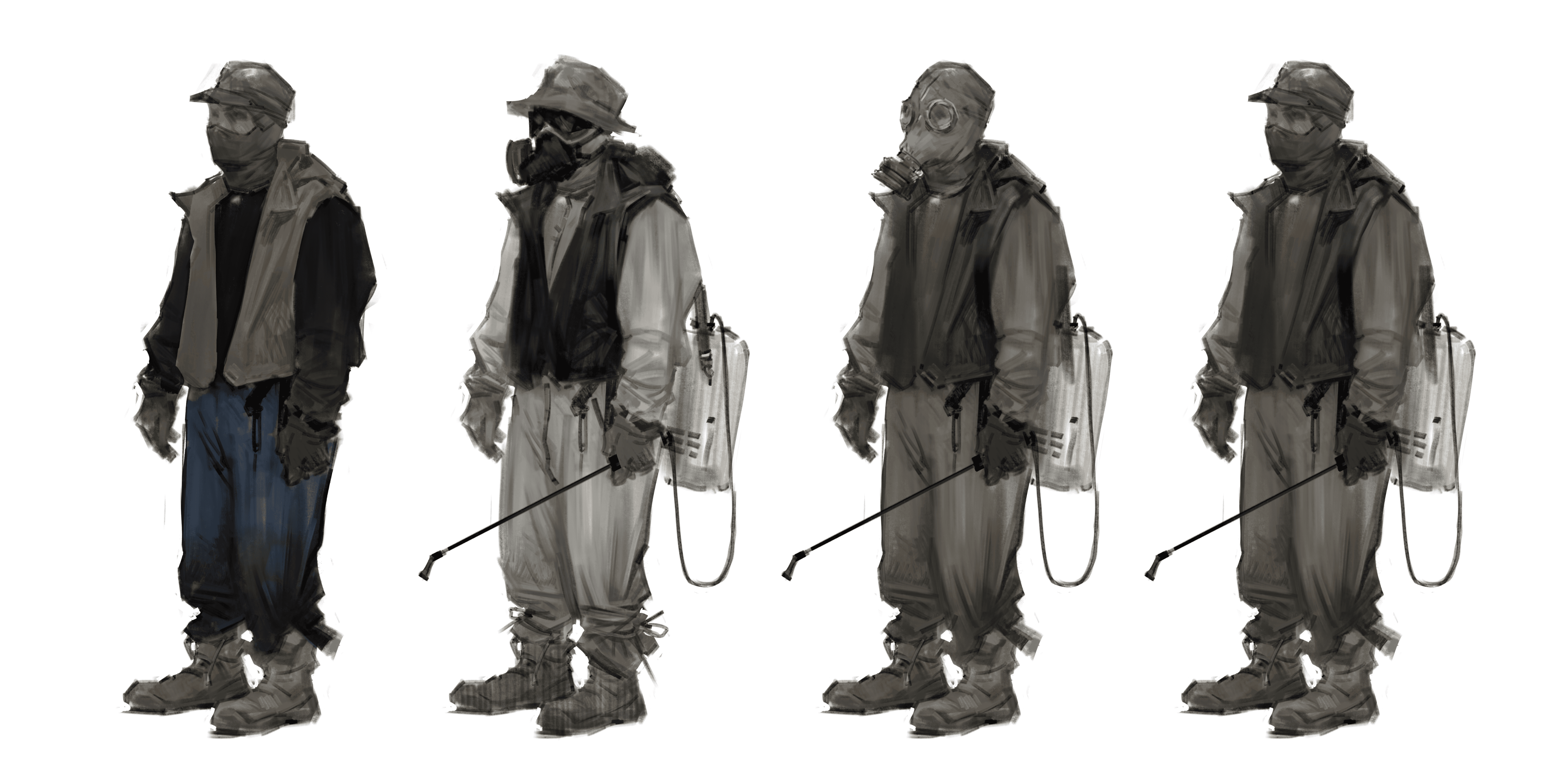 Drug cartel farmers and workers.