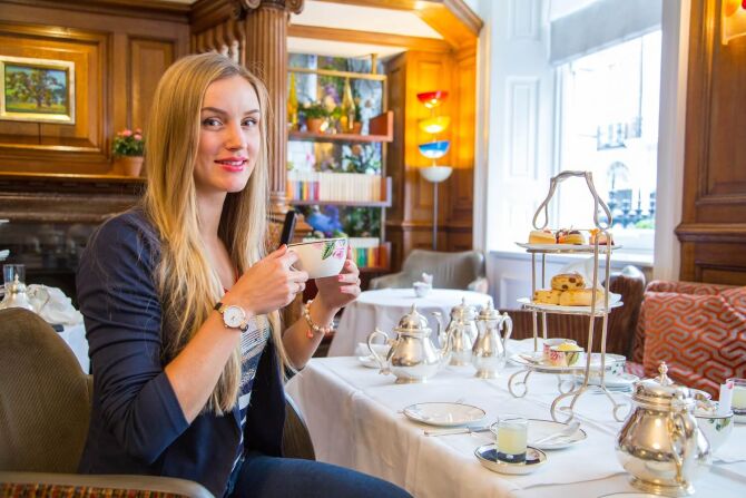 4. Indulge in an Elegant Afternoon Tea Experience