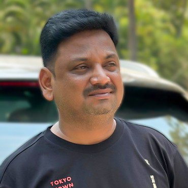 Young woman smiling at someone