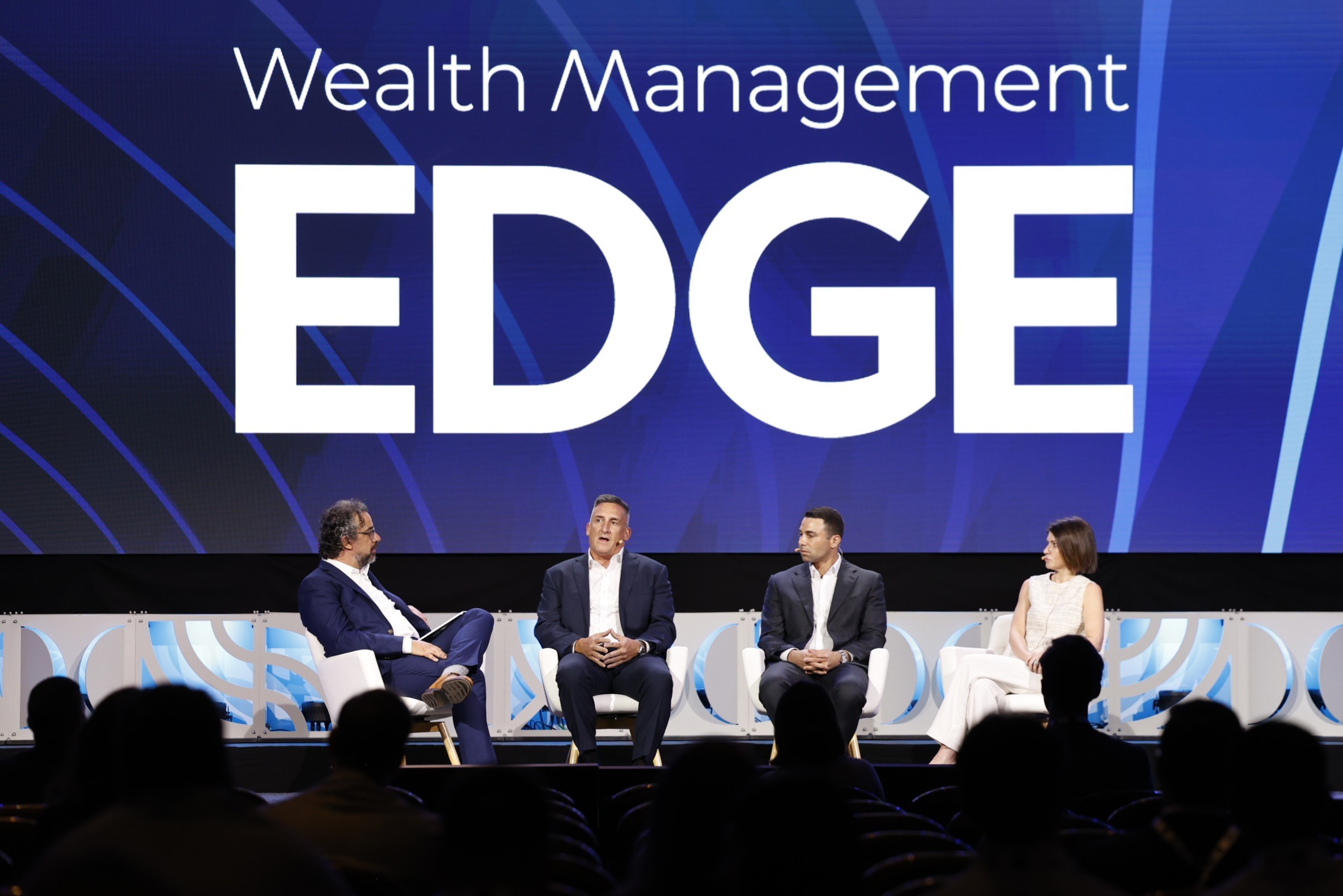 Four experts in the RIA space speak on a panel at Wealth Management EDGE