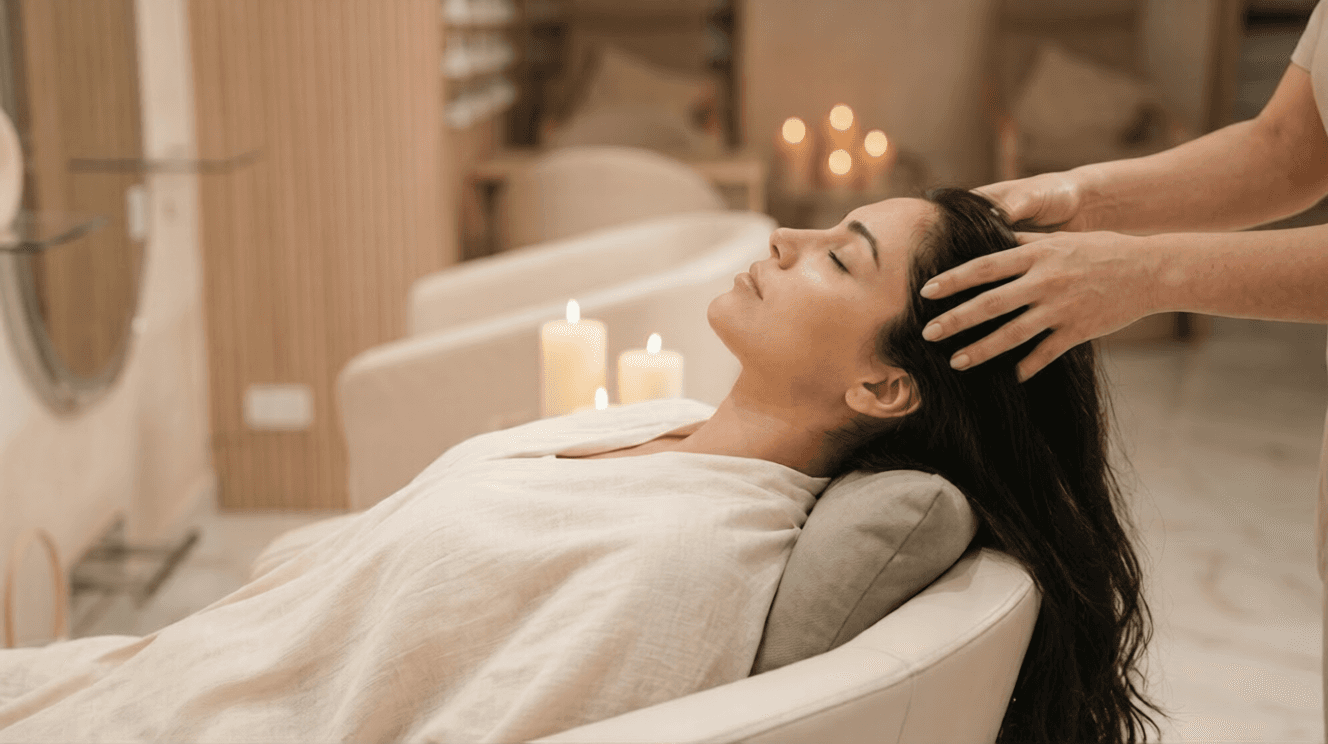 Head Spa in Dubai Hills - Havie & Moon