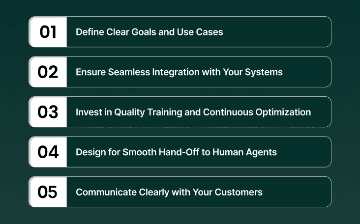 Best Practices for Implementing AI Voice for Customer Service