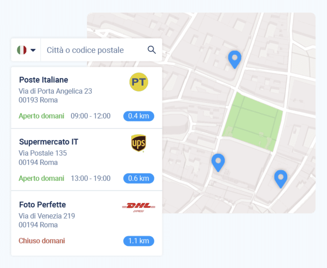 Punti di ritiro