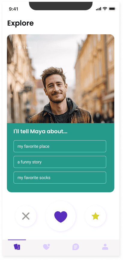 App screen
