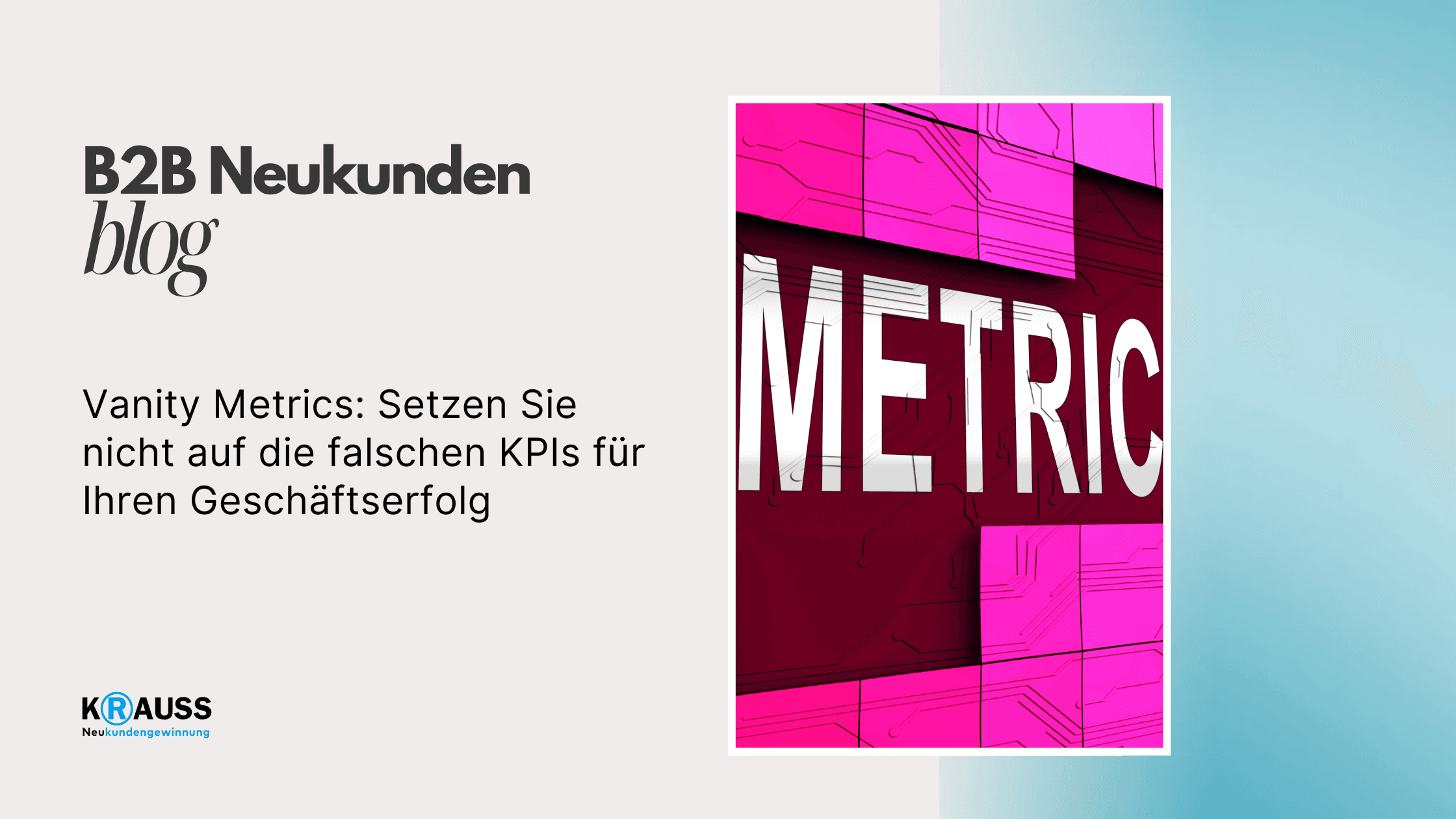 Vanity Metrics: Setzen Sie nicht auf die falschen KPIs für Ihren Geschäftserfolg