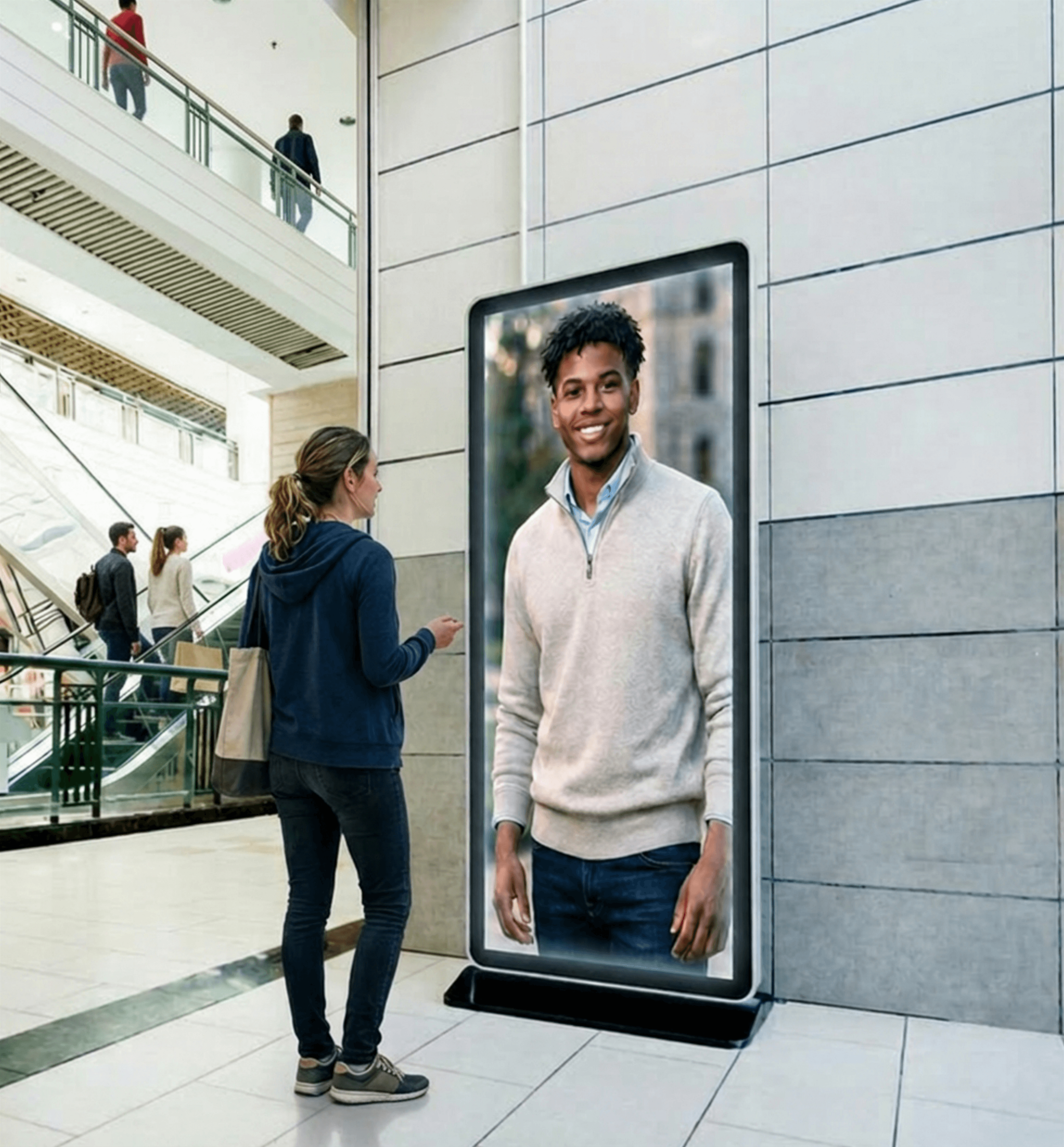 HoloLabsAI Digital Human kiosk example