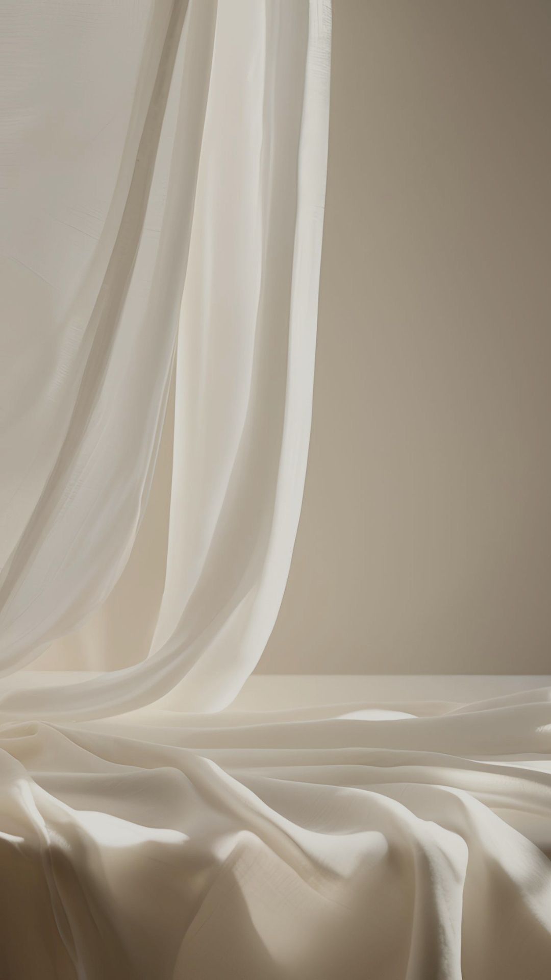 BĒBOHĀ - Curtain black and white abstract painting