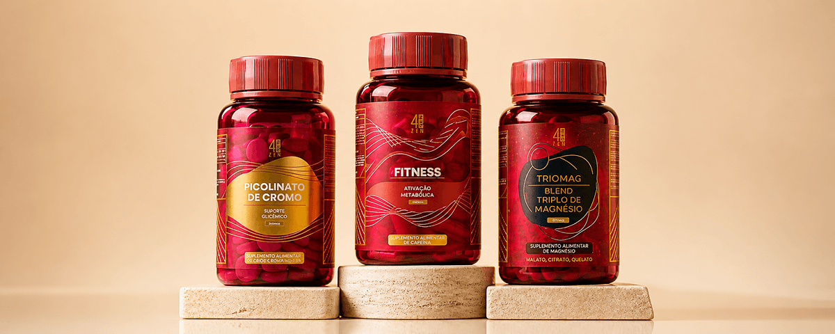 4you zen linha completa de suplementos para saúde