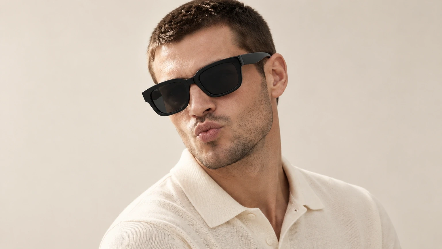 Glamoor eyewear campaign photo