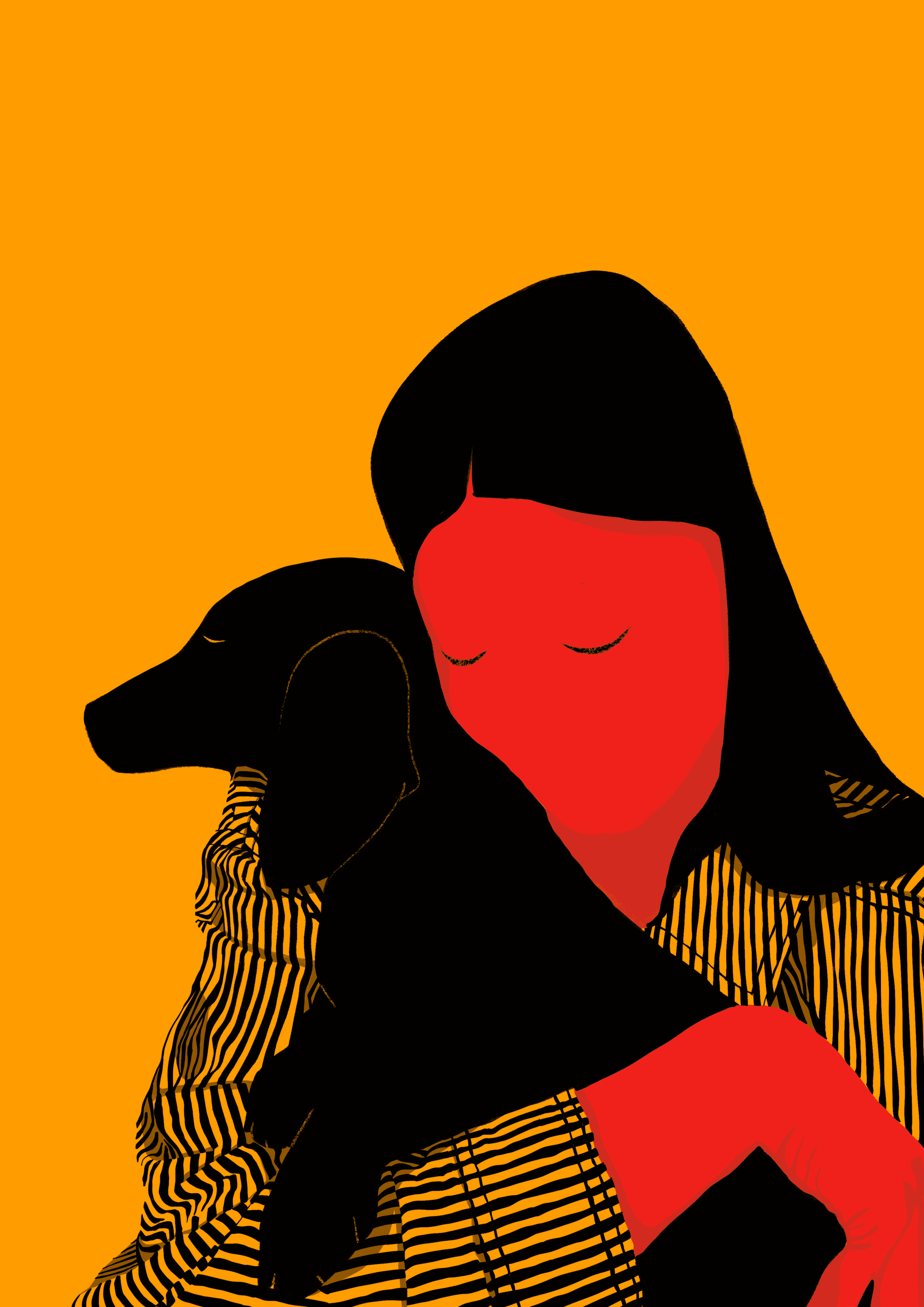 Portrait of portfolio creator – front view